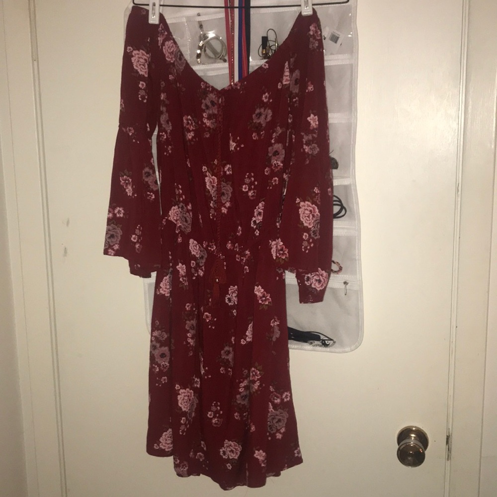 off the shoulder dress